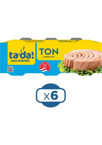 Ayçiçek Yağlı Ton Balığı 3X75 gr x 6 Adet