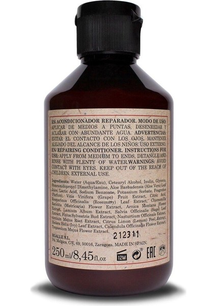 ORIGINAL BOTANIC Komple Onarıcı Vegan Saç Kremi Kadın 250ml