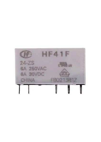 HF41F 24-Zs 24V Yassı Role (1 Adet)