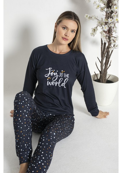 Kadın Kışlık Puantiyeli Termal Pijama Takımı fiyatları