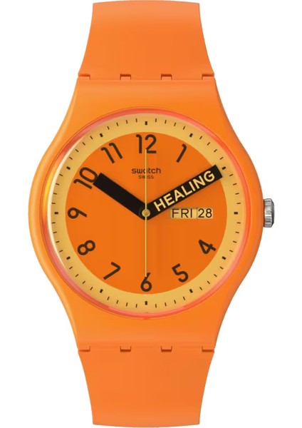 SO29O700 Swatch Proudly Orange Unisex Kol Saati