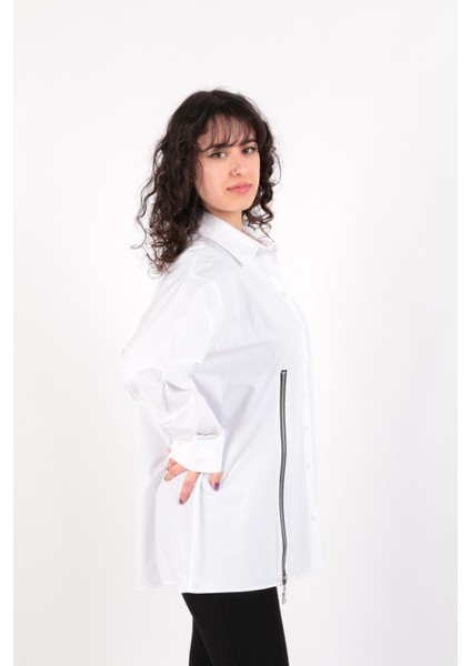 31438-FW Kadın Gömlek modelleri