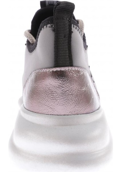 211-23Y Kadın Kalin Taban Bağcikli Sneakers Ayakkabı fırsatları