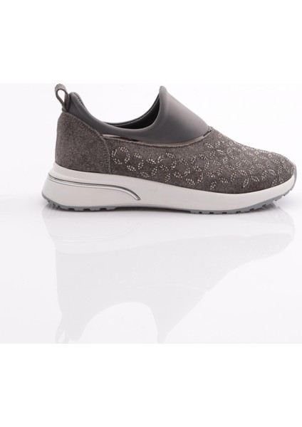 404 Kadin Demir Taşli Sneaker Ayakkabi