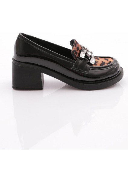 2103 Taş Tokali Loafer Kadin Ayakkabi