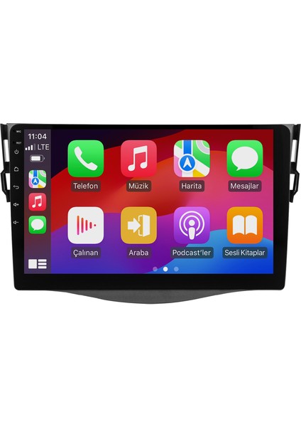 Toyota Rav4 (2006-2012) Android 14 Multimedya Carplay 10 Inch 4 GB Ram / 64 GB Hafıza CRV-4549XR fiyatları
