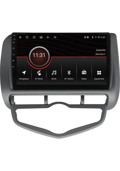 Honda City (2006-2009) Android 14 Multimedya Carplay 10 Inch 4 GB Ram / 64 GB Hafıza CRV-4157XR