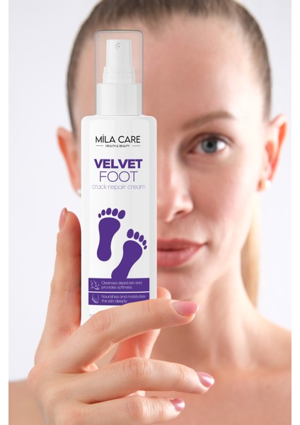 Velvet Foot Topuk Çatlak Ve Ayak Bakım Kremi 100ml X 3 Adet