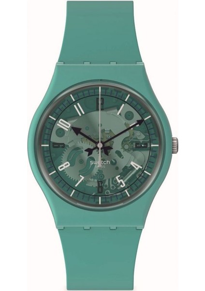 SO28G108 Swatch Photonic Turquois Bayan Kol Saati