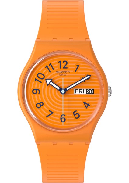 SO28O703 Swatch Trendy Lines In Sienna Bayan Kol Saati