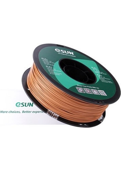 Urhanshop Esun Açık Kahverengi Pla+ Filament 1.75MM 1 kg Plus