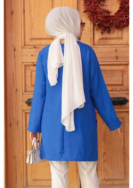 Sax Mavisi Tesettür Tunik 40432SX