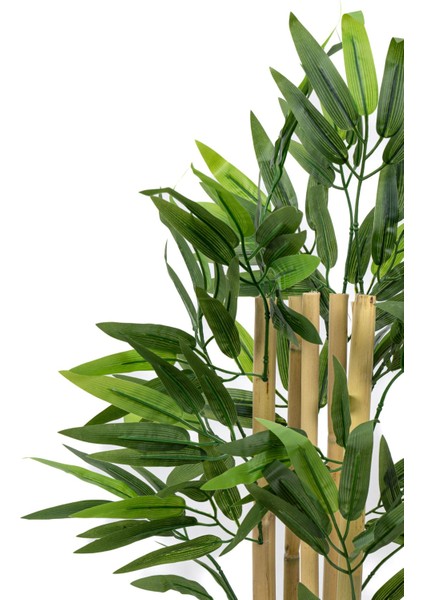 Taş Detaylı Saksıda 60 cm Yapay Bambu Ağacı fiyatları