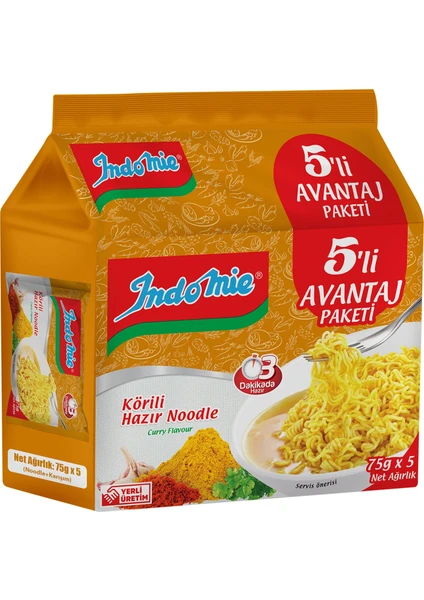 5'li Paket Körili Noodle