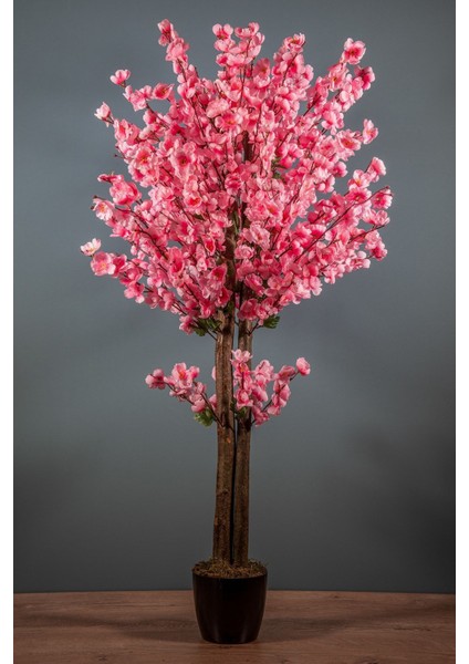 150 cm Pembe Renk Yapay Bahardalı Ağacı