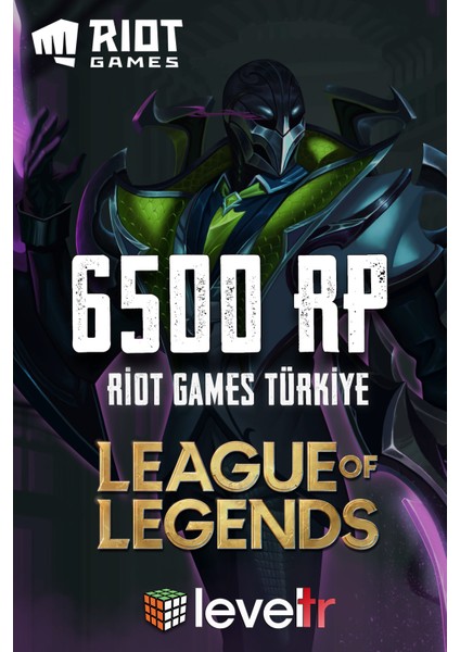 League Of Legends 6500 Rp - Riot Games - Lol