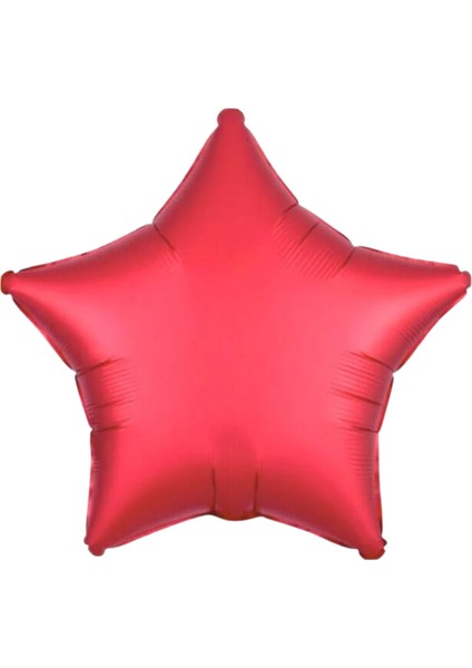 Kırmızı Yıldız Folyo Balon 45 cm