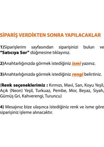 Beyaz İsme Özel Anahtarlık - Beyaz İsimli Anahtarlık - Çanta İsimlik - 3 Boyutlu Anahtarlık - 3D İsim Anahtarlık