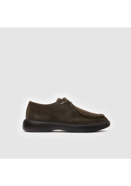 Erkek Casual Ayakkabı [052105], Haki Yeşil Süet, 43