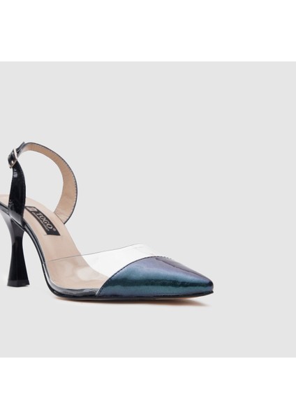 Kadın Topuklu Ayakkabı [060117], Siyah Rugan, 38 modelleri