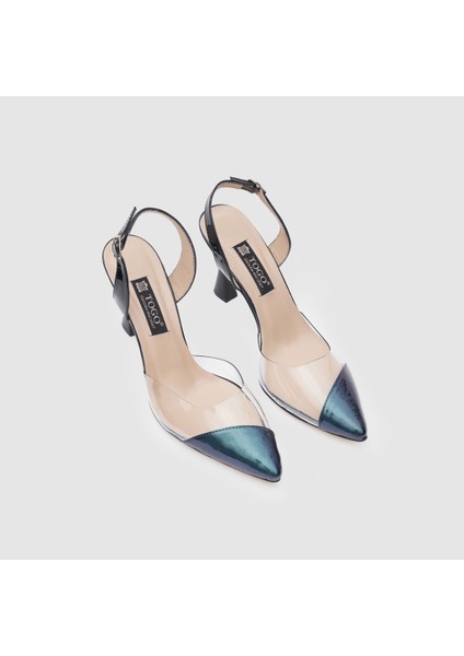 Kadın Topuklu Ayakkabı [060117], Siyah Rugan, 38 fırsatları