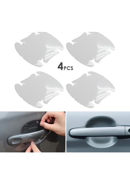 Araba Kapı Kolu Koruyucu Film (4lü Set) fiyatları