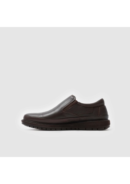 Erkek Comfort Bağcıksız Ayakkabı [052188], Kahverengi, 40