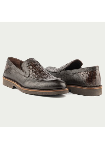 Erkek Klasik Casual Ayakkabı [052040], Kahverengi, 44 fiyatları