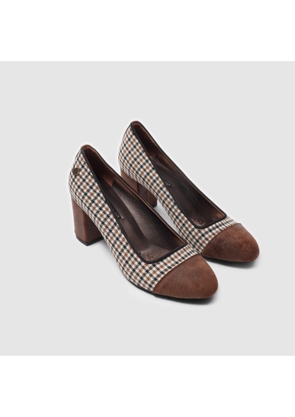 Kadın Topuklu Ayakkabı [060048], Kahverengi, 38 fırsatları