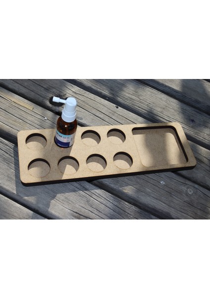 Montessori Tat Şişeleri Standı-Kahverengi fiyatları