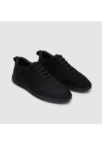 Erkek Sneaker Ayakkabı [052061], Siyah Nubuk, 40