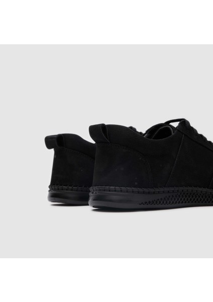 Erkek Sneaker Ayakkabı [052061], Siyah Nubuk, 40