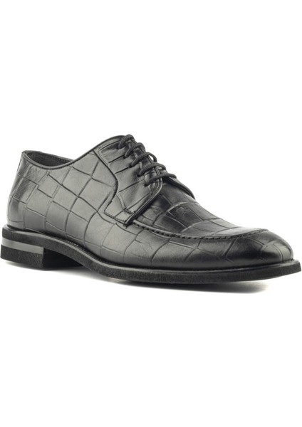 Erkek Klasik Ayakkabı [052211], Siyah - Croco, 44 fiyatları