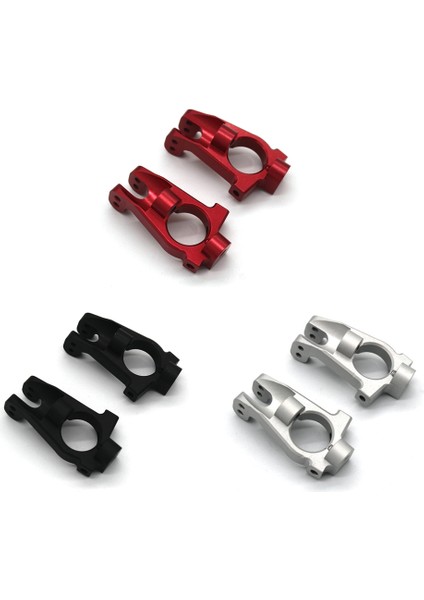 Metal Ön Teker Blokları C-Hub Taşıyıcıları Için 1/7 King Motor Km Rc Ralli Araba Yükseltme Parçaları Aksesuarları, 2 (Yurt Dışından)
