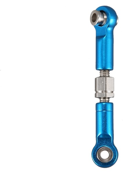 Adet Ayarlanabilir Metal Bağlantı Çekme Çubuğu Ön/arka Servo Bağlantı Wltoys A949 A959 A969 A979 K929 Rc Araba Yükseltme Yedek, Mavi (Yurt Dışından)