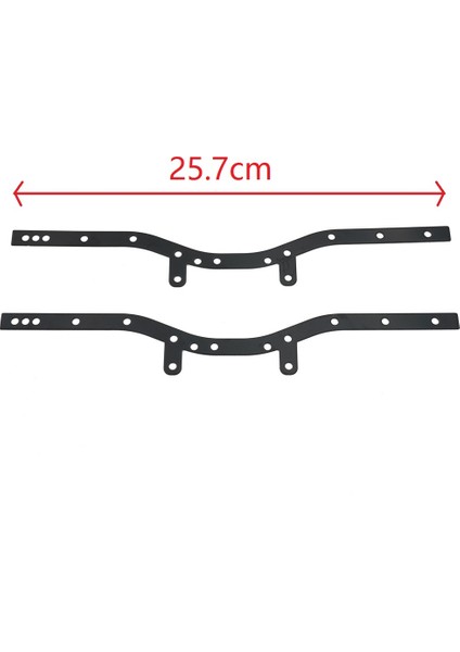 2 Adet Metal Şasi Kiriş Kirişli Yan Çerçeve Şasi Wpl C14 C24 C24-1 1/16 Rc Araba Yükseltme Parçaları Aksesuarları (Yurt Dışından)