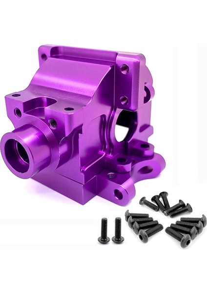 Hsp 94122 94155 94166 94177 94188 1/10 Rc Araba Metal Dişli Kutusu Dalga Kutusu, Modifiye ve Yükseltilmiş Aksesuarlar, Mor (Yurt Dışından)