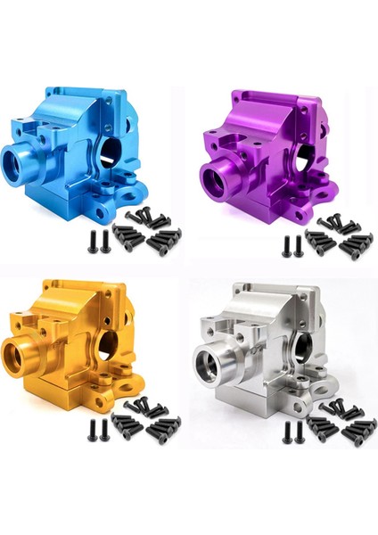 Hsp 94122 94155 94166 94177 94188 1/10 Rc Araba Metal Dişli Kutusu Dalga Kutusu, Modifiye ve Yükseltilmiş Aksesuarlar, Mor (Yurt Dışından)