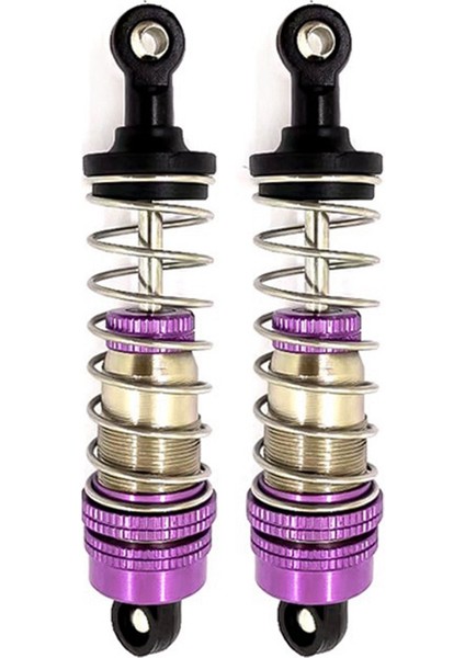 Wltoys 124019 Evrensel Metal Amortisör Mor Baskı Öncesi ve Sonra Uzaktan Kumanda Araba Yükseltmesi (Yurt Dışından)