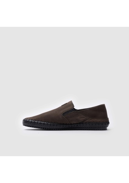 Erkek Comfort Ayakkabı [052059], Haki Yeşil Nubuk, 44