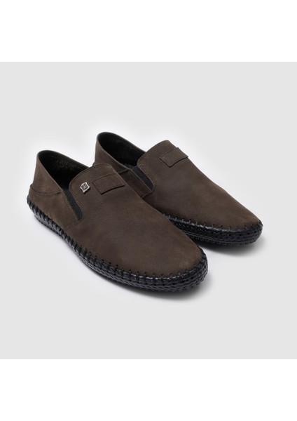Erkek Comfort Ayakkabı [052059], Haki Yeşil Nubuk, 44