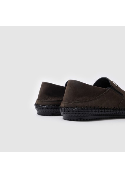 Erkek Comfort Ayakkabı [052059], Haki Yeşil Nubuk, 44