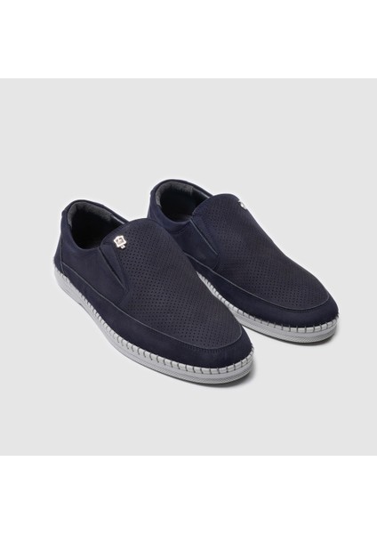 Erkek Comfort AYAKKBI[052057], Lacivert Nubuk, 45