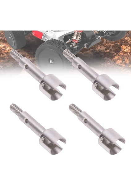 Adet Çelik Ön/arka Tekerlek Aksı Yedek Aksesuarlar Için Fit Wltoys 144001 1/14 Rc Off-Road Araba Parçaları, Arka (Yurt Dışından) fırsatları