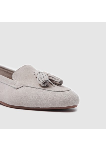 Kadın Babet Ayakkabı [060115], Bej Süet, 37 modelleri