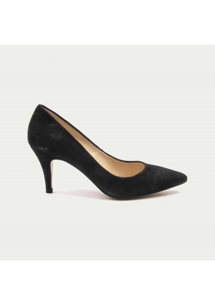 Kadın STILETTO[50680], Siyah Süet, 39