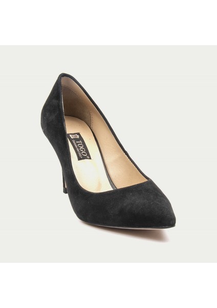 Kadın STILETTO[50680], Siyah Süet, 39