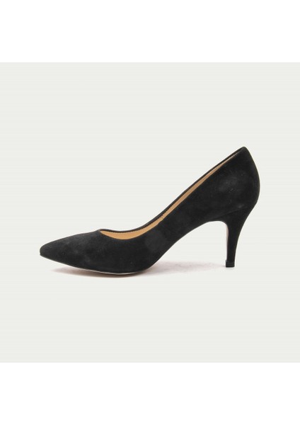 Kadın STILETTO[50680], Siyah Süet, 39