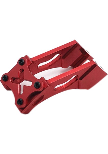 144001-1258 Metal Kuyruk Sabit Parçalar Kuyruk Kanat Firmware Bağlantı Parçaları Wltoys 144001 1/14 4WD Rc Araba Parçaları, Kırmızı (Yurt Dışından)