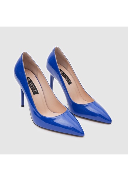 Kadın Stiletto [060061] , Mavi Rugan, 36 fırsatları